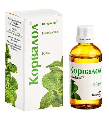 КОРВАЛОЛ®, краплі оральні, фл. 50 мл, №1